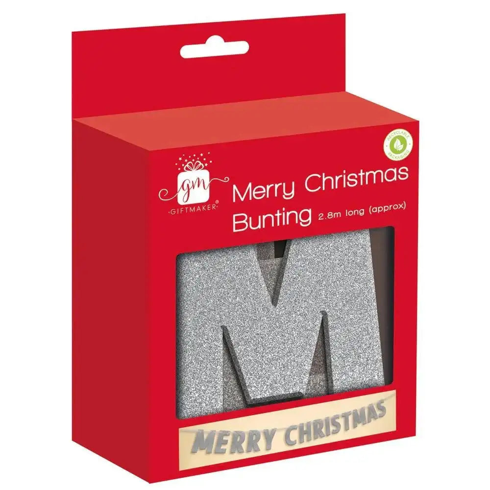 Merry Christmas Bunting (2.8m)