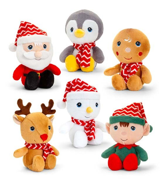20cm Keeleco Christmas Beanie Pal (Assorted) - Bristow Direct 