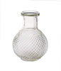 Clear Glass Onion Bottle (11.5cm x 9cm)
