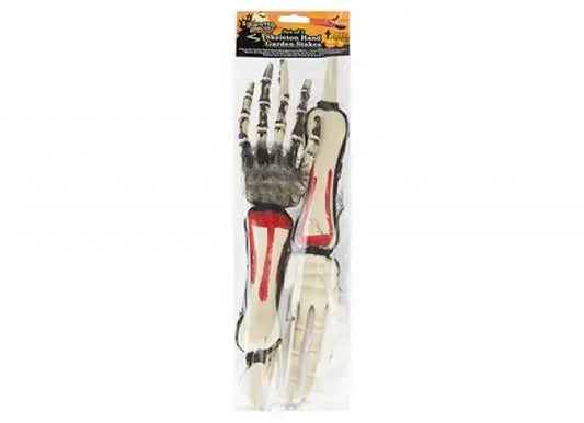 Pack of 2 Skeleton Hand Garden Stakes