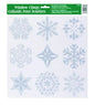 Glitter Snowflake Window Stickers