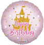 ECO 18inch Metallic Castle Birthday Balloon