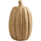 Rustic paper mache pumpkin decor for fall home styling and seasonal celebrations