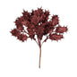 Burgundy Glitter Holly Pick