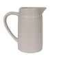 Cool Grey Ceramic Jug