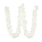 White flower leis for wedding, party, or tropical celebration decor
