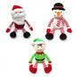 10 inch Christmas Sitting Plush Toys (assorted design) - Bristow Direct 