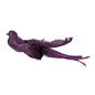 Purple Glitter Bird with Clip (23cm)