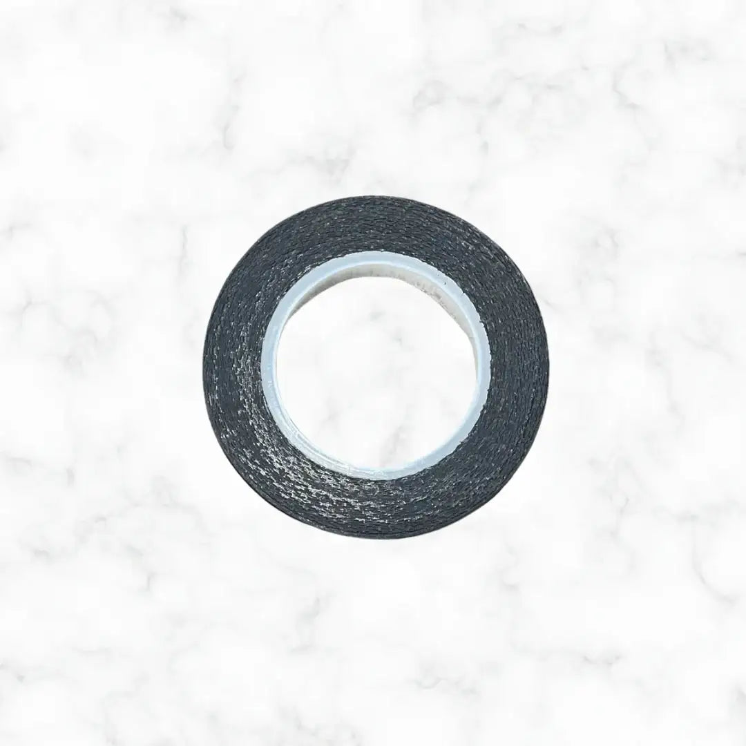 Roll of black Bristow Direct consumer tape on a white background