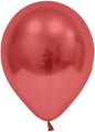 Red Chrome Latex Balloon - 12 inch (Pk 50)
