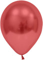 Red Chrome Latex Balloon - 12 inch (Pk 50)