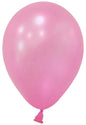 Pink Metallic Round Latex Shape Balloon - 5 Inch (Pk 100)