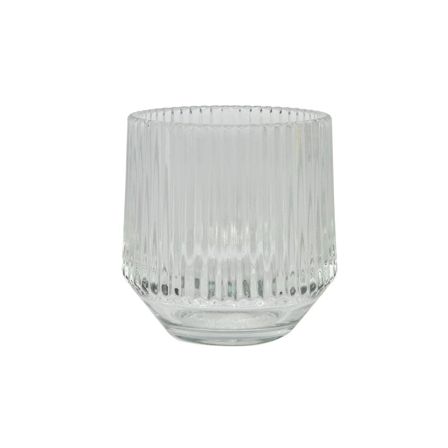 Rigel Ribbed Votive (9.5cm x 9.7cm)