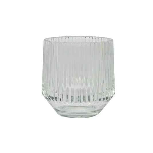 Rigel Ribbed Votive (9.5cm x 9.7cm)