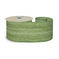 Moss Green Shimmer Thread Ribbon