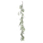 Frosted White Berry Mistletoe Garland