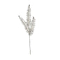 Champagne Metallic Fern Spray Stem (x3 Leaves)