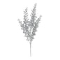 Silver Glitter Boxwood Spray