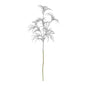 Silver Glitter Arelia Leaf Stem