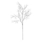 Silver Glitter Twig Stems
