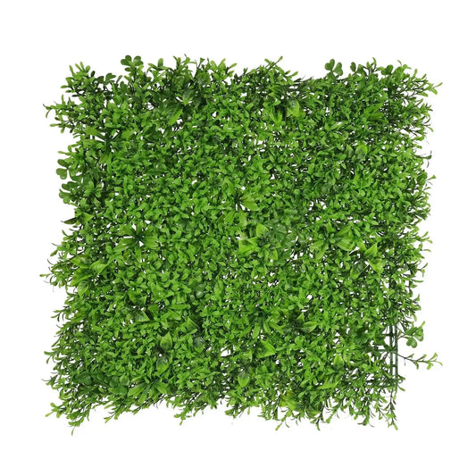 Exterior UV Mixed Leaf Green Wall Panel