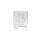 Glass Cylinder Vase with 3 Cups (15cm)