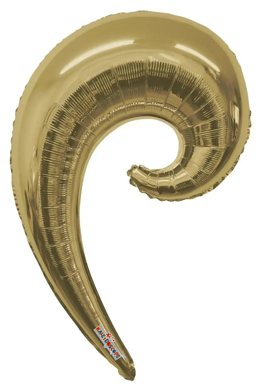 White Gold Wave Balloon (36 Inch)