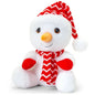 Keeleco Snowman with Striped Hat &amp; Scarf (20cm)