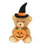 Keeleco Bear with Witch Hat and Pumpkin (15cm)