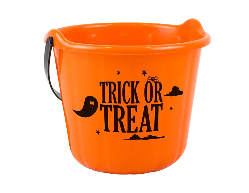 Halloween Trick Or Treat Bucket