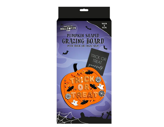 Halloween Pumpkin Shaped Grazing Board