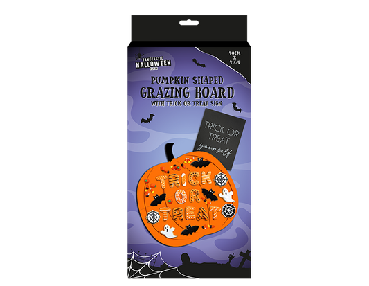 Halloween Pumpkin Shaped Grazing Board