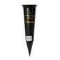 Black Grandad Grave Vase 23cm