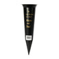 Black Spike Mum &amp; Dad Grave Vase 23cm