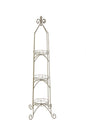 Antique Willow Scroll 3-Tier Plant Stand