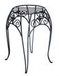 Black Cameo Metal Plant Display Stand (38cm H)