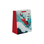 Sledging Snowman Gift Bag Large