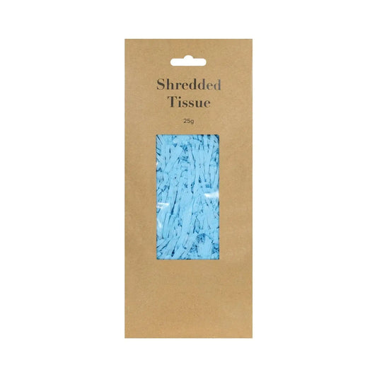 Light Blue Shredded Tissue (25 grams)