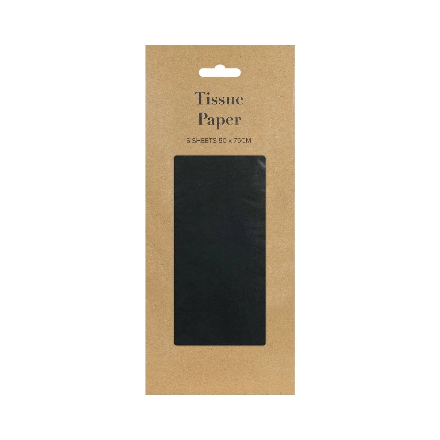 Black Tissue Paper Retail Pack (5 sheets)