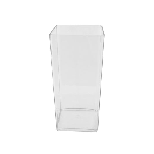 Discover the Clear Acrylic Square Vase (Dia14.5 x H30cm) at Bristow Direct