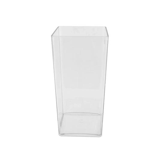 Clear Acrylic Square Vase (Dia14.5 x H30cm)