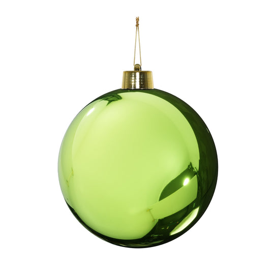 Discover the Green Shiny Shatterproof Bauble (25cm) at Bristow Direct