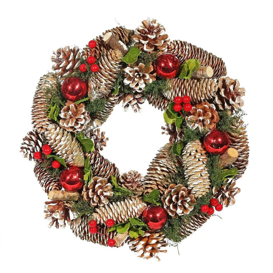 Bauble and Berry Wreath (36cm)