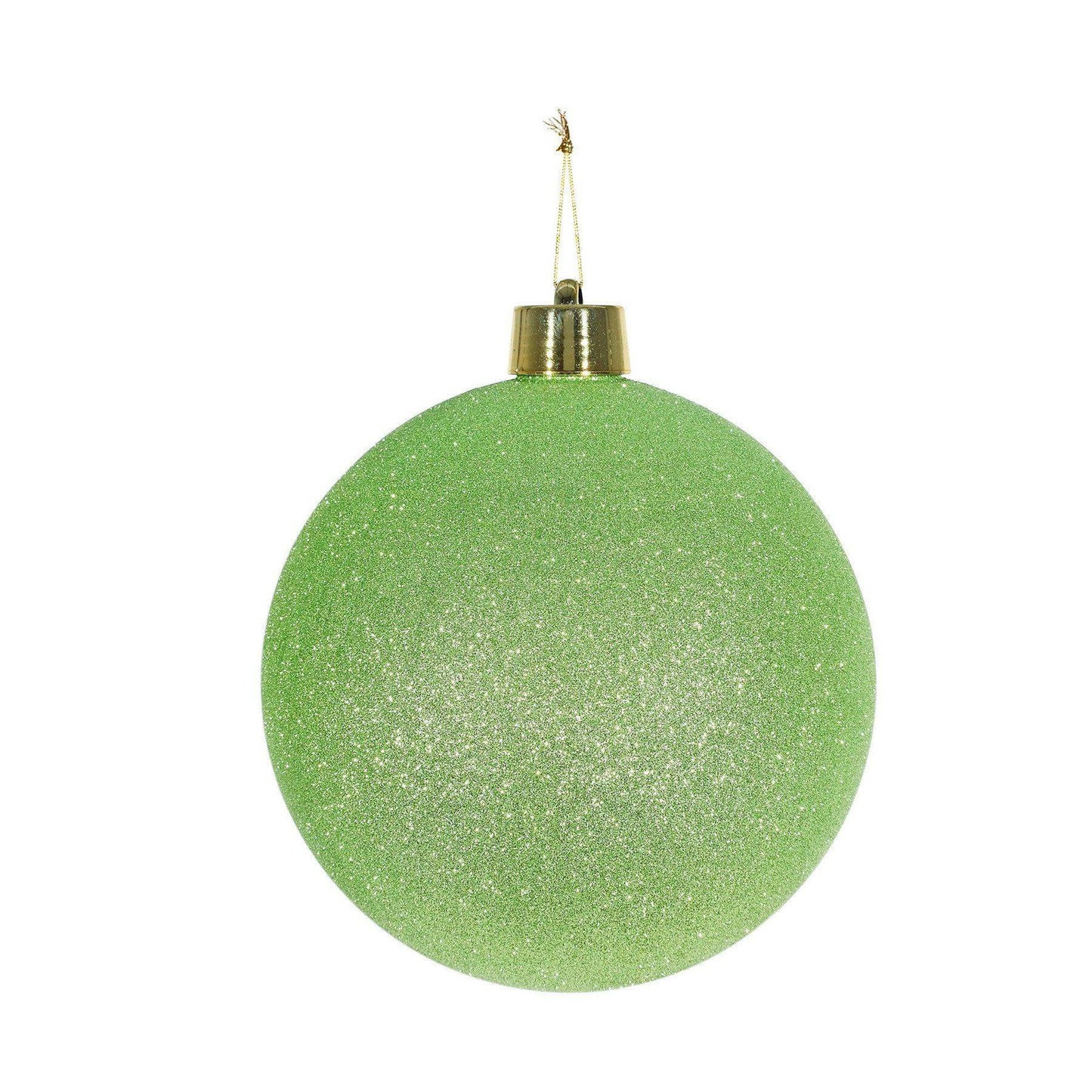 Green Glitter Shatterproof Bauble (20cm)