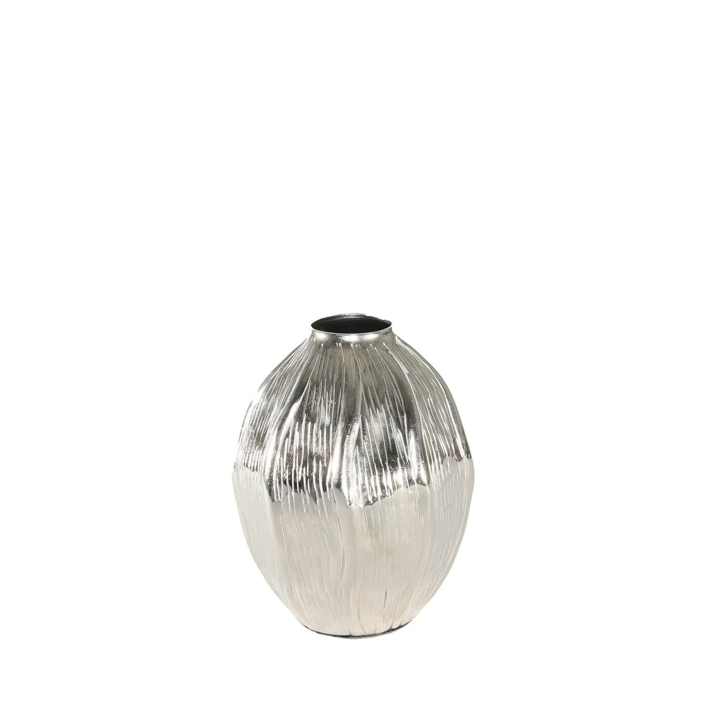 Silver Eros Seed Vase (19x15.5cm)