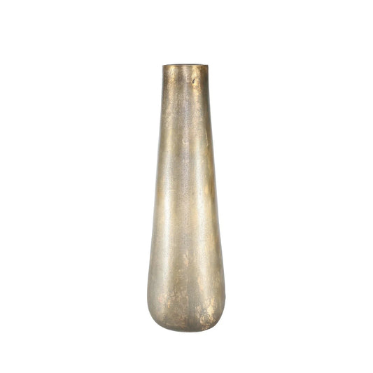 Antique Gold Poseidon Tapered Vase (49 x 15.5cm)