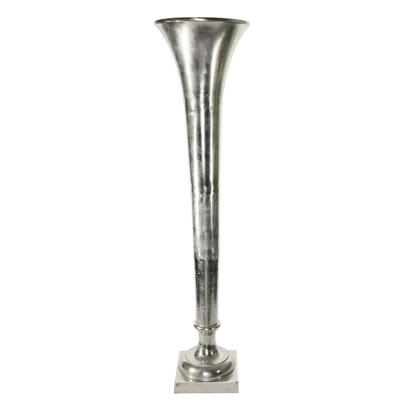 Silver Poseidon Trumpet Vase (140 x 34cm)