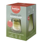 Green Glass Bolsius Clean Light Starter Kit - Gardenia and Fig