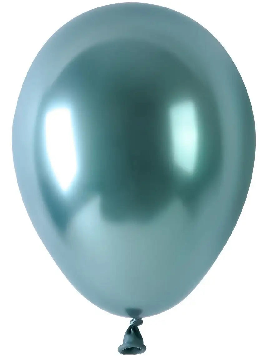 Metallic teal balloon for birthday, wedding, or seasonal party decor