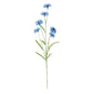 Light Blue Wild Cornflower Spray (63cm)